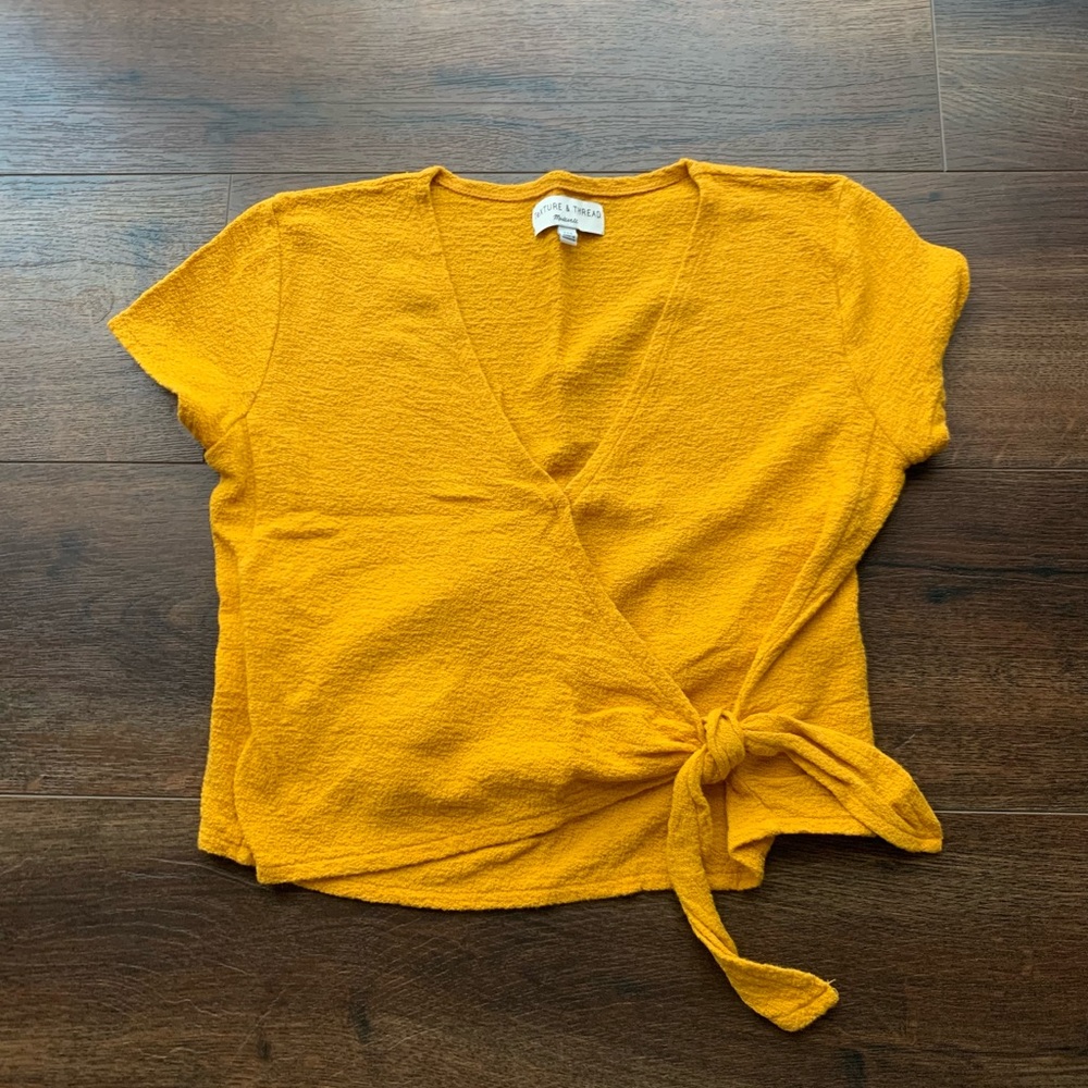 Madewell Texture & Thread Top